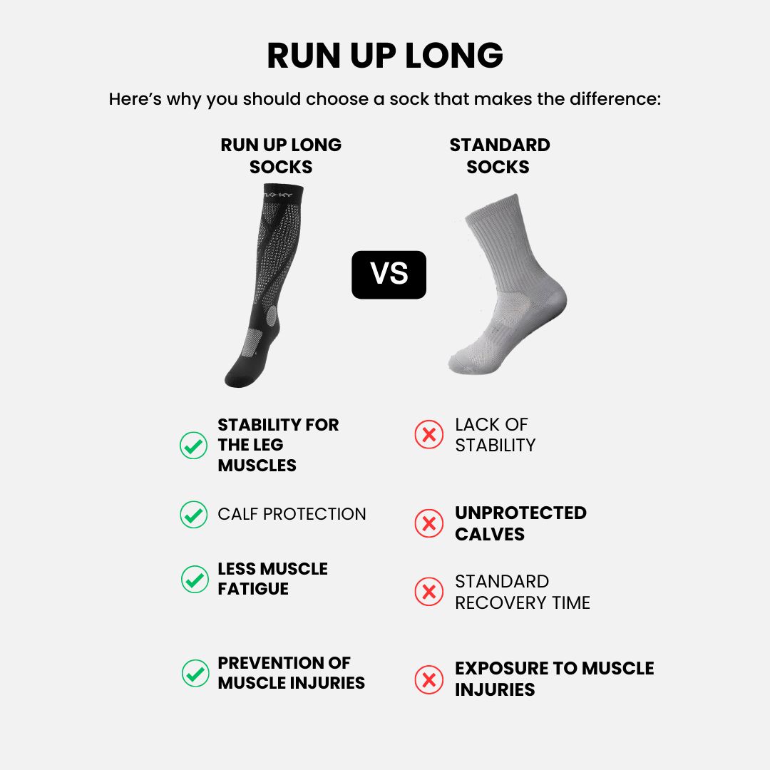RUN UP Long Sock