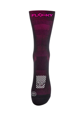 RUN UP Medium – Biyomekanik Performans Koşu Çorabı Siyah