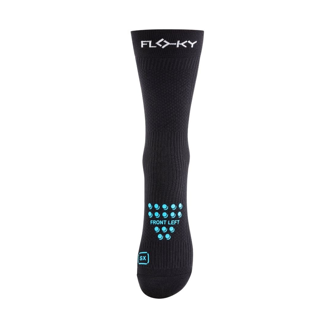 S-MASH 3D Padel/ Tenis/ Pickleball Çorabı Siyah/Açık Mavi